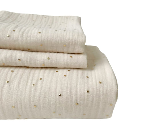 Hydrofiele doek Golden Dots