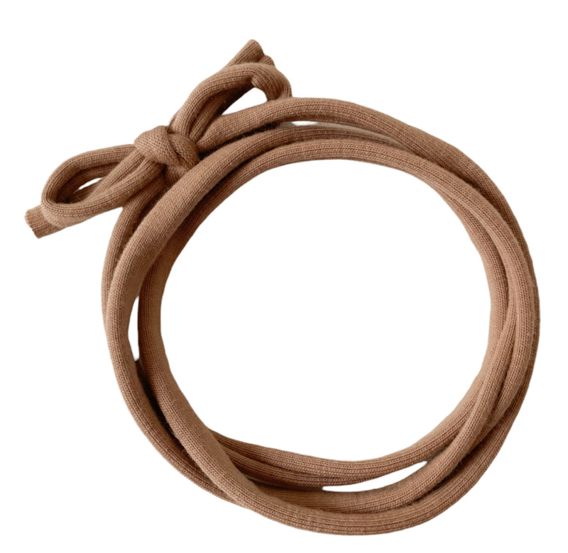 Haarbandje strik Cacao