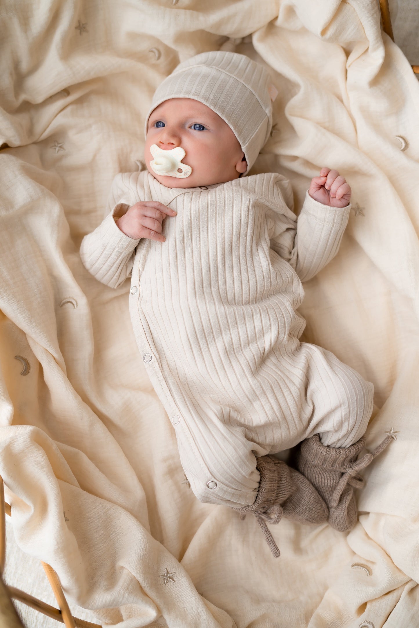 Boxpakje Naturel (brede rib)