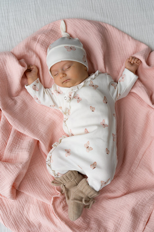 Boxpakje Ruffle Vlinders (rib)