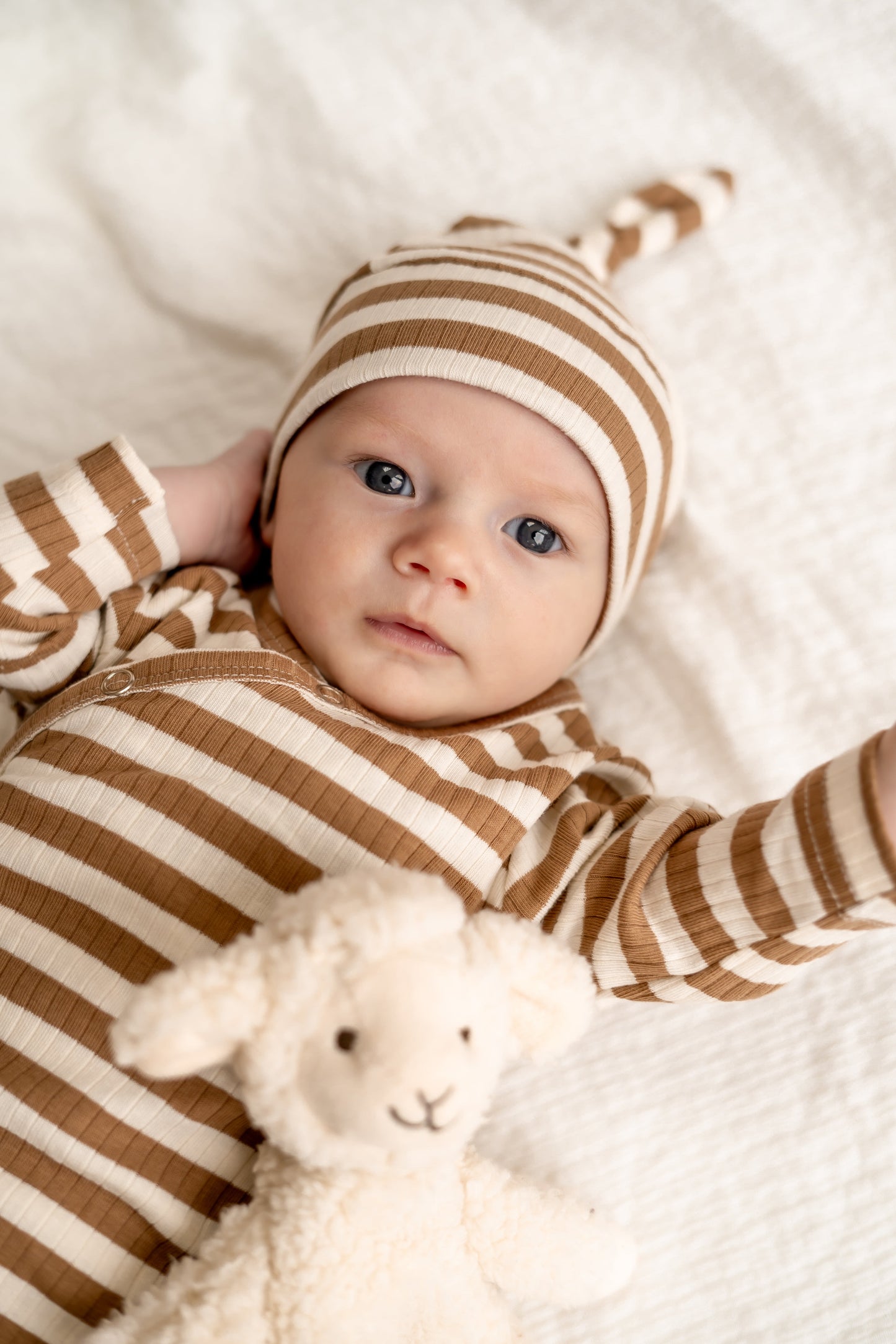 Boxpakje Streepjes cacao (brede rib)