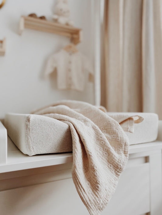 Hydrofiele doek XL Embroidery Naturel