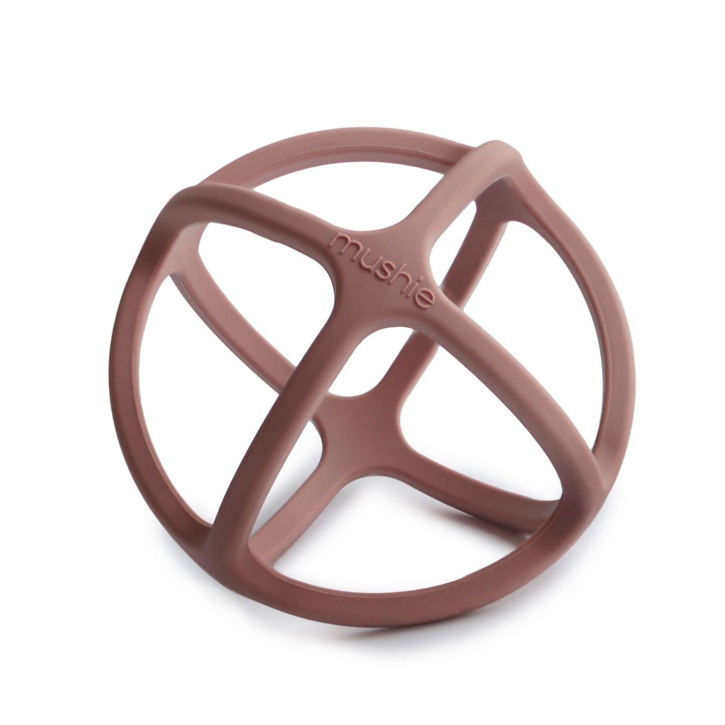 Bijtspeelgoed bal Klei roze