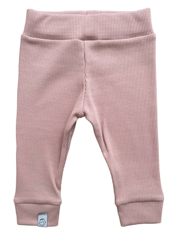 Broekje Zacht roze (rib)