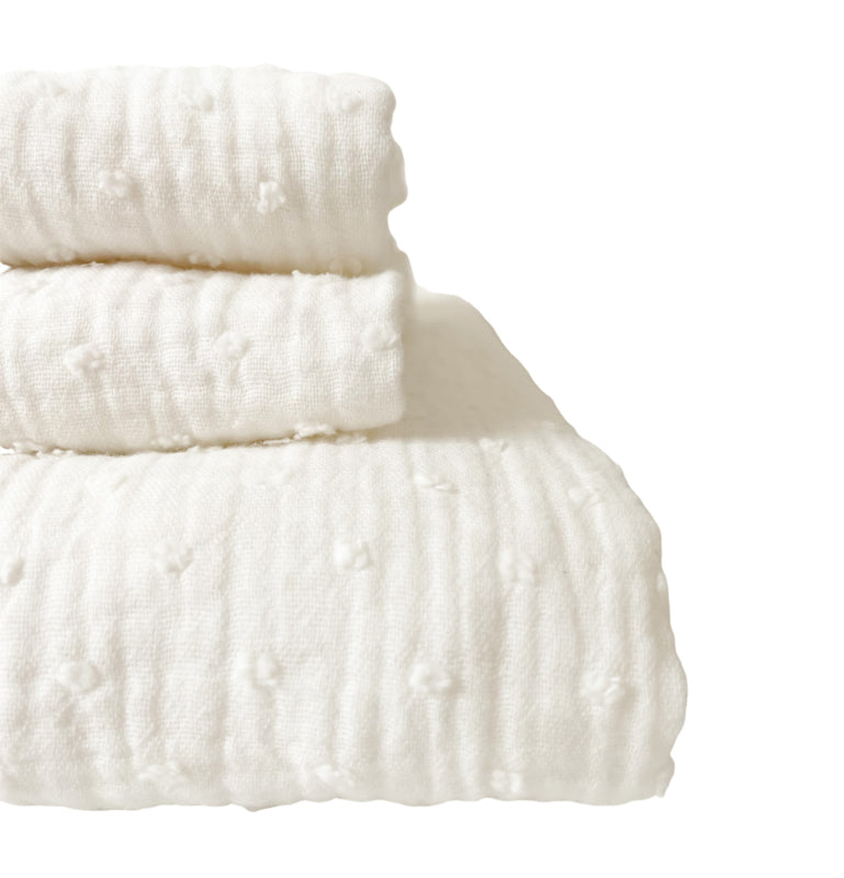 Hydrofiele doek Ecru dots