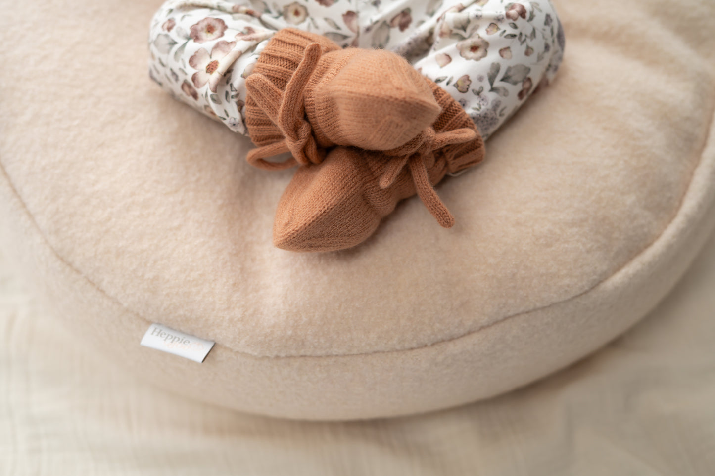 Babysokjes Perzik (Merinowol)