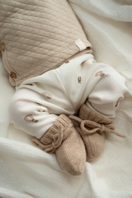 Broekje balloons beige (rib)