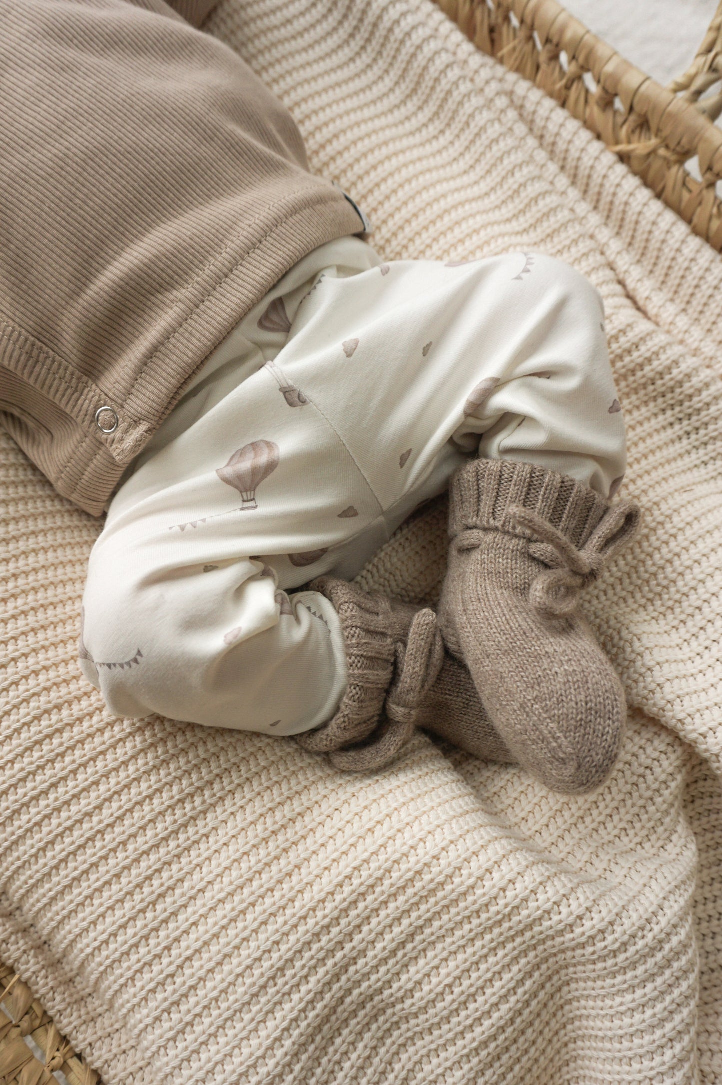 Newborn set luchtballonnen broek + muts