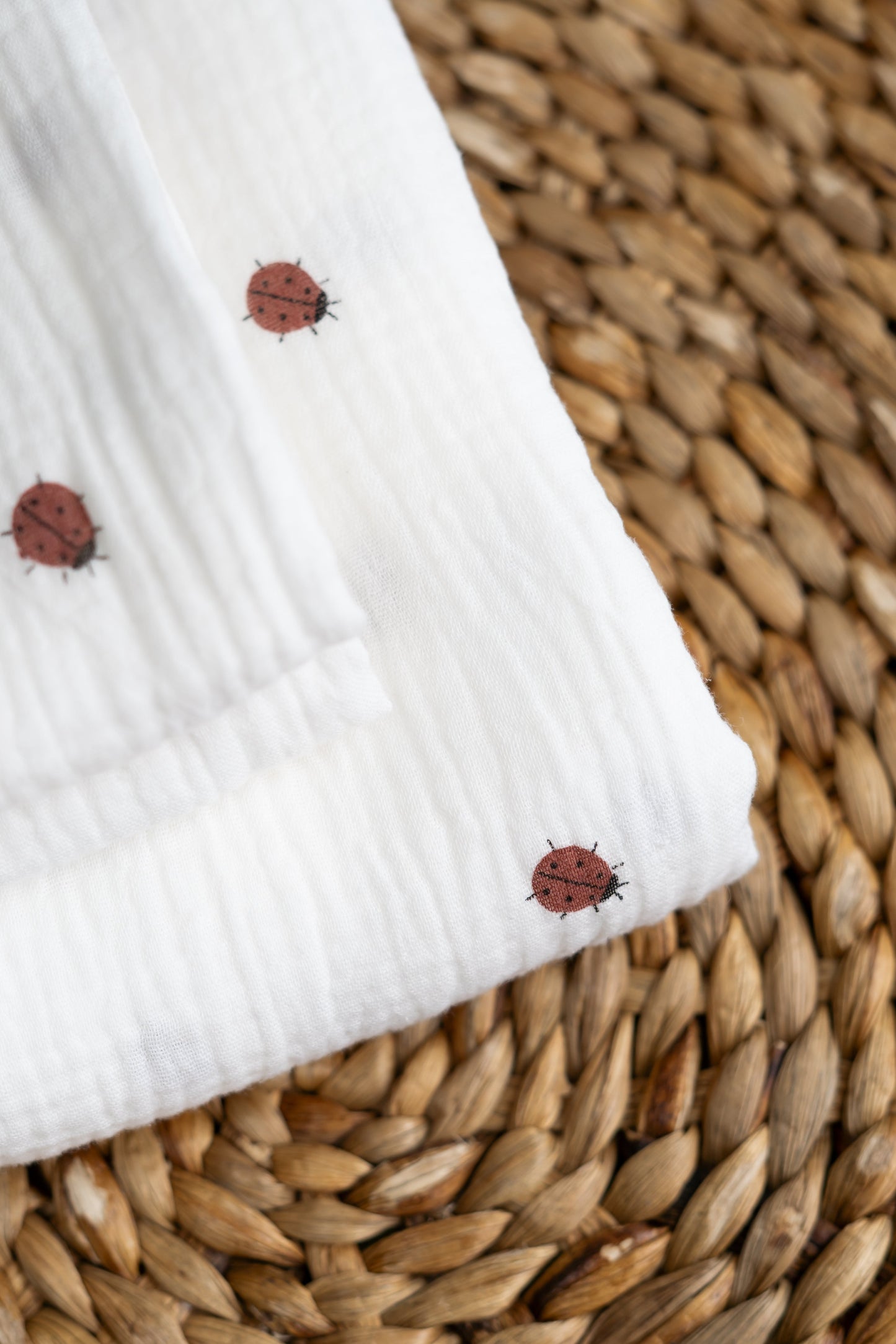 Hydrofiele doek Lieveheersbeestjes