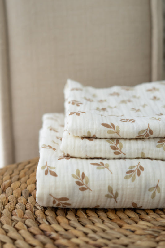 Hydrofiele doek takjes creme