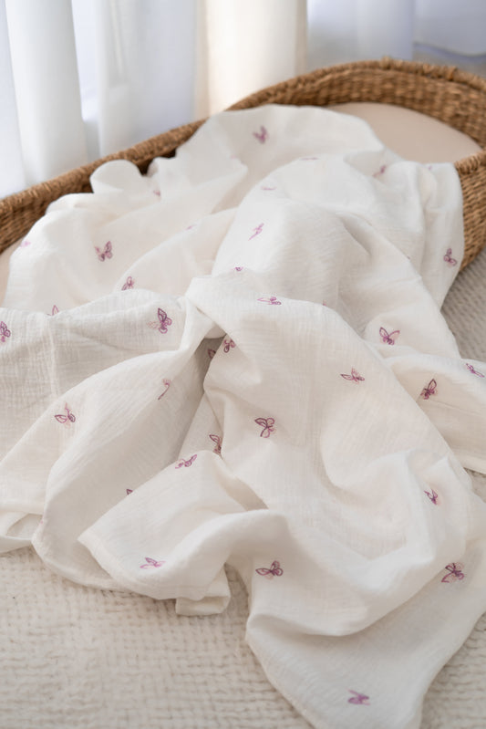 Hydrofiele doek XL Vlinders