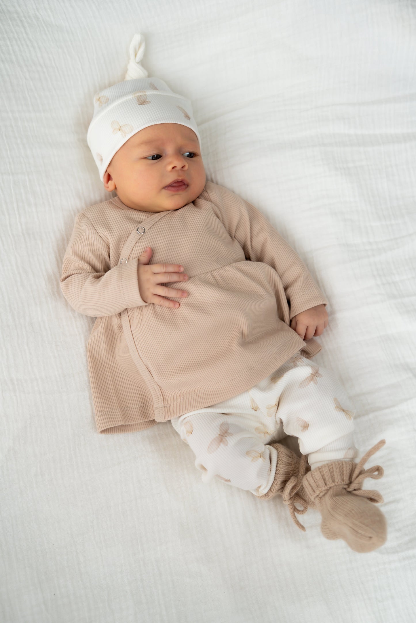 Babyjurkje Beige (rib)