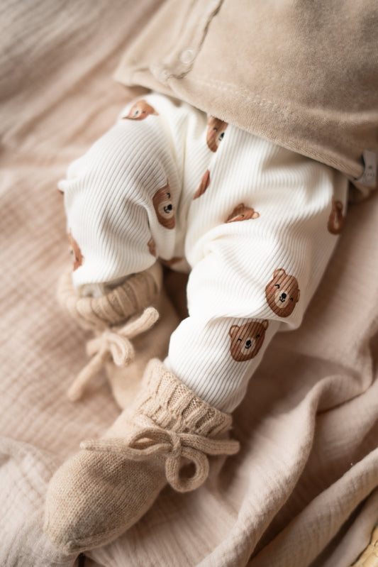 Prematuur broekje Beertjes (rib)