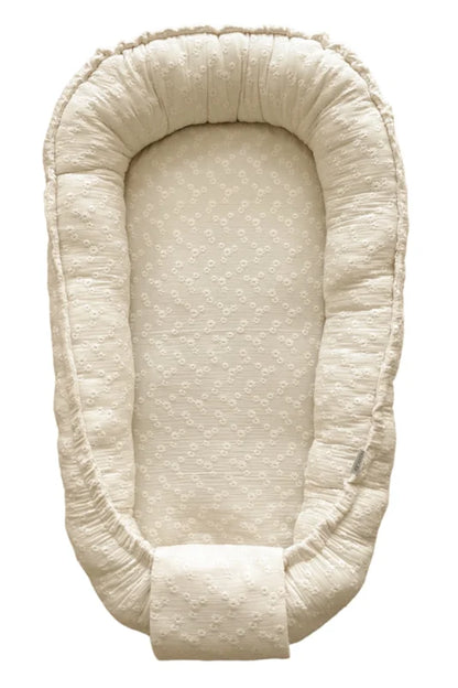 Babynestje Embroidery naturel (hydrofiel)