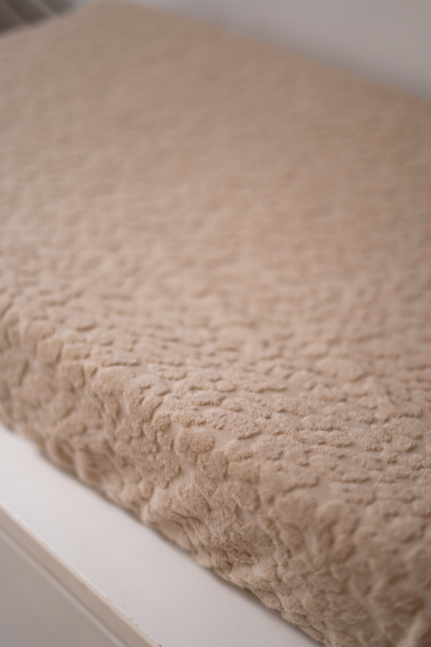 Aankleedkussenhoes Panterprint Beige (Badstof)
