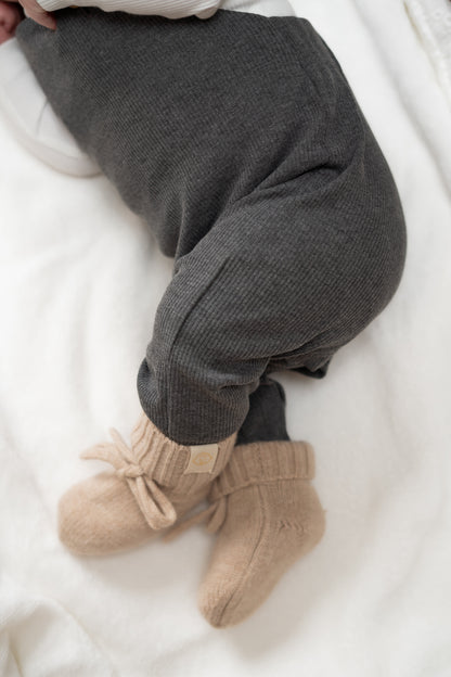 Tuinbroekje Donkergrijs (rib)