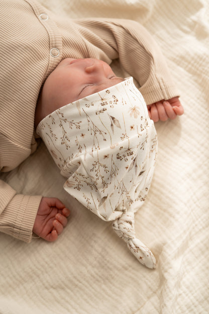Newborn set Veldbloemen naturel