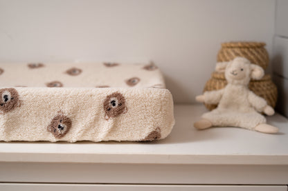 Aankleedkussenhoes Beertjes (teddy)