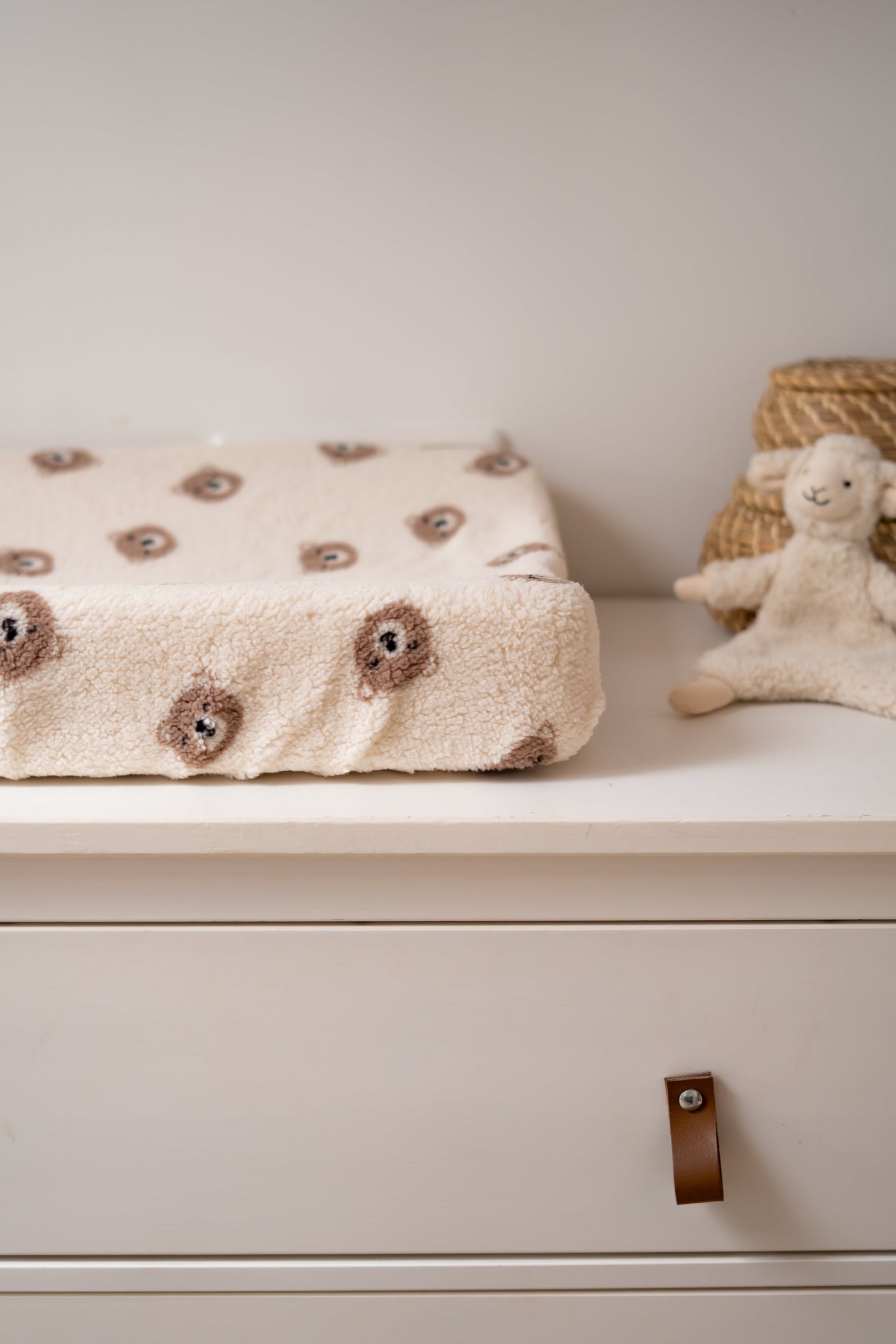 Aankleedkussenhoes Beertjes (teddy)