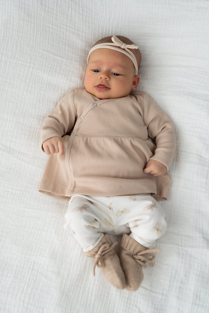 Babyjurkje Beige (rib)