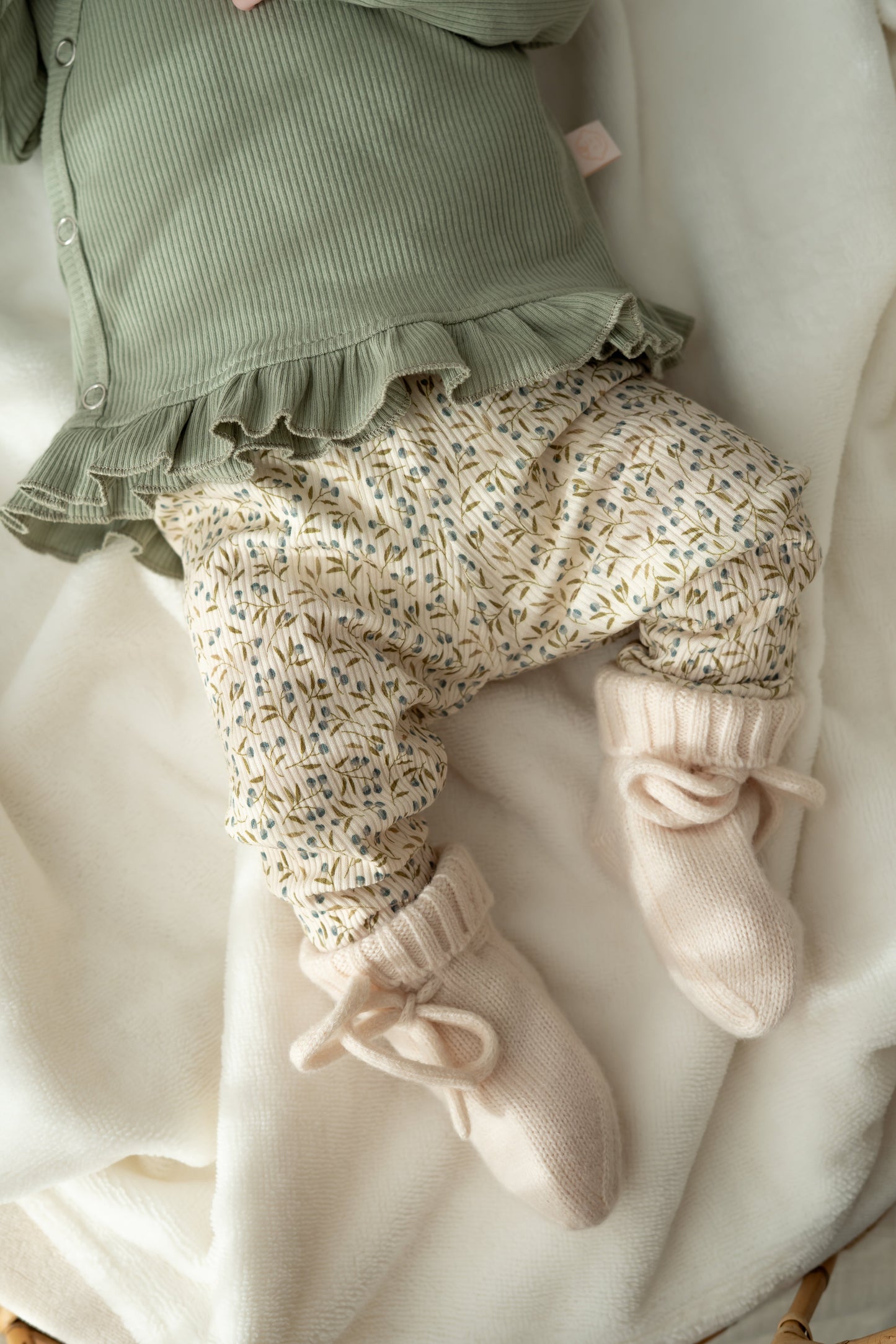 Newborn set Besjes (rib)