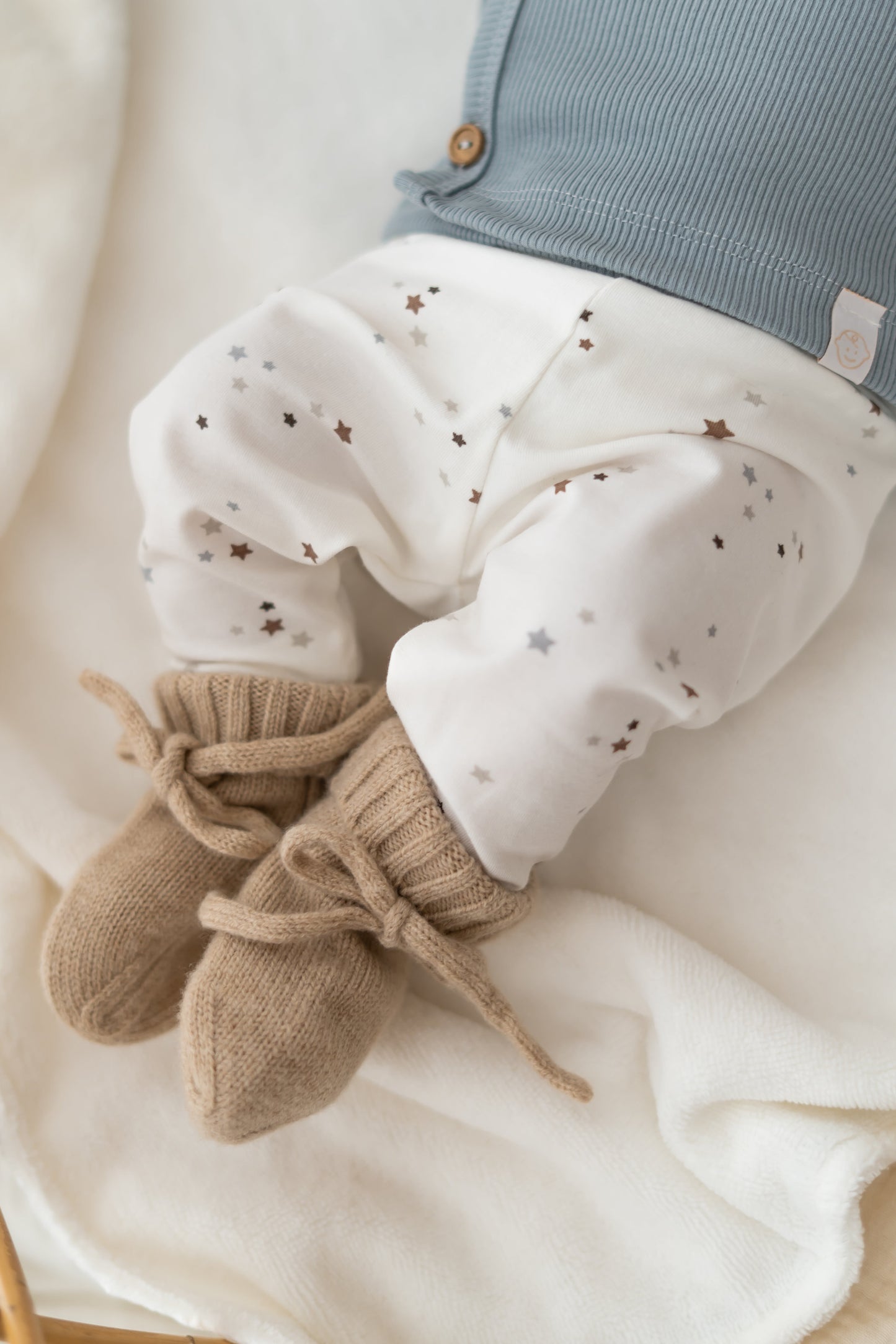 Newborn set Sterretjes broek + muts