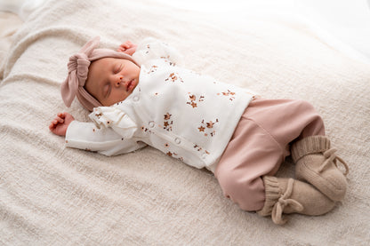 Broekje Zacht roze (rib)