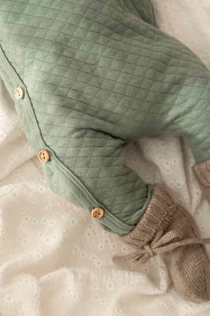 Boxpakje buttons Dusty groen (Quilt)