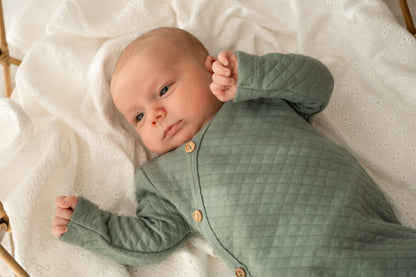 Boxpakje buttons Dusty groen (Quilt)