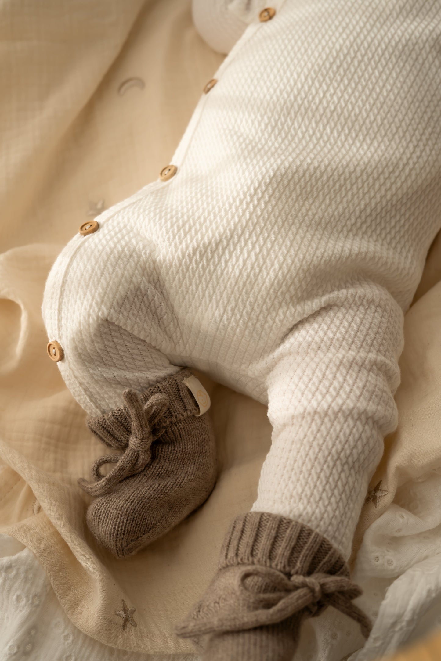 Boxpakje buttons Ecru (Cable)