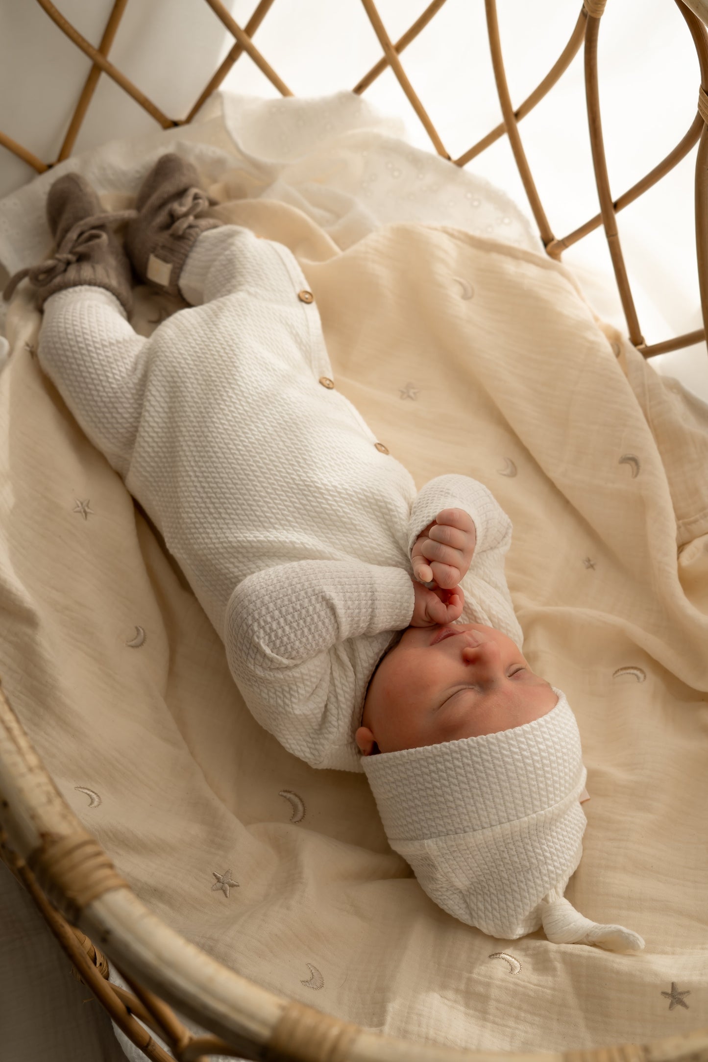 Boxpakje buttons Ecru (Cable)