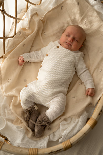 Boxpakje buttons Ecru (Cable)