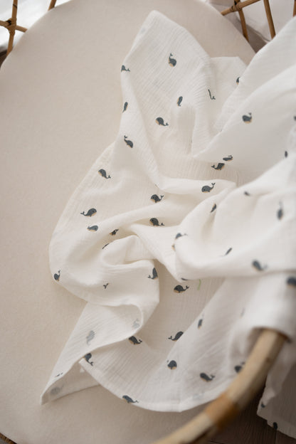 Hydrofiele doek XL Walvissen