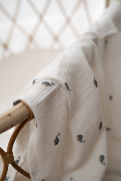 Hydrofiele doek XL Walvissen