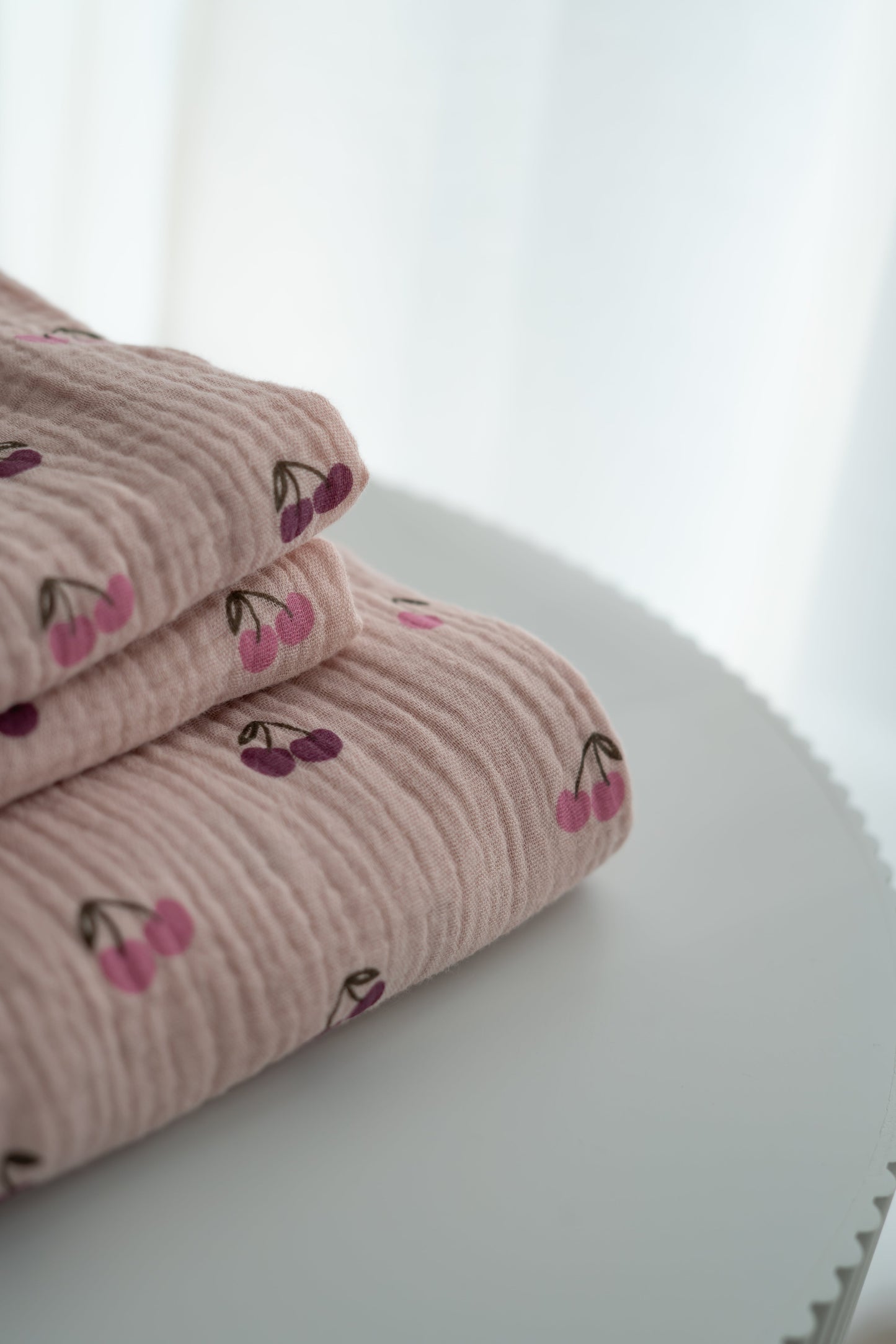 Hydrofiele doek kersen roze