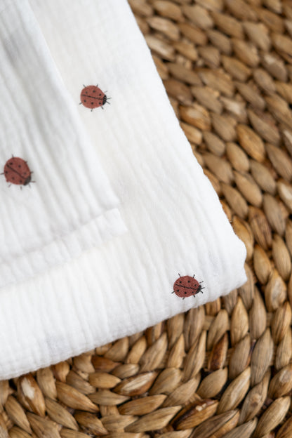 Hydrofiele doek Lieveheersbeestjes