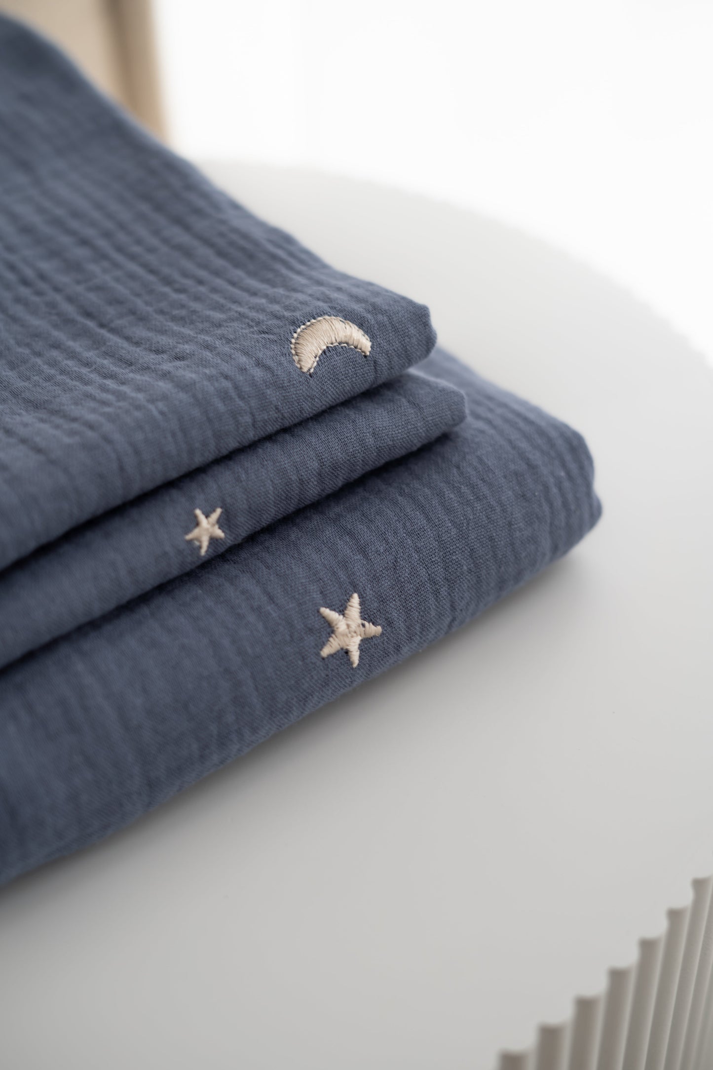 Hydrofiele doek Maan en sterren Blauw