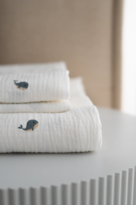 Hydrofiele doek Walvissen