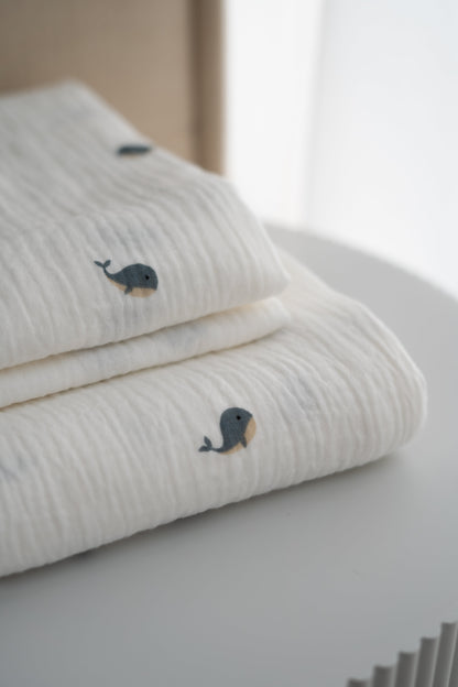 Hydrofiele doek Walvissen