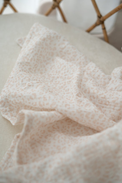 Hydrofiele doek XL Panterprint Ecru