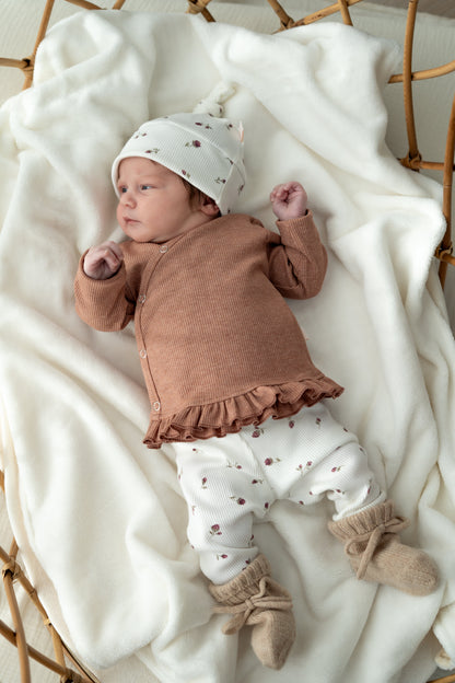 Broekje Romantic rose (rib)