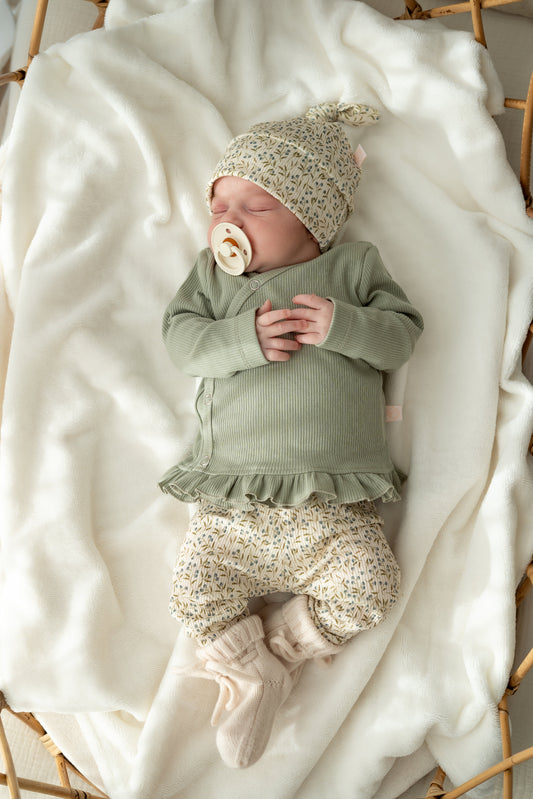 Newborn set Besjes (rib)