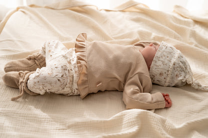 Newborn set Veldbloemen naturel