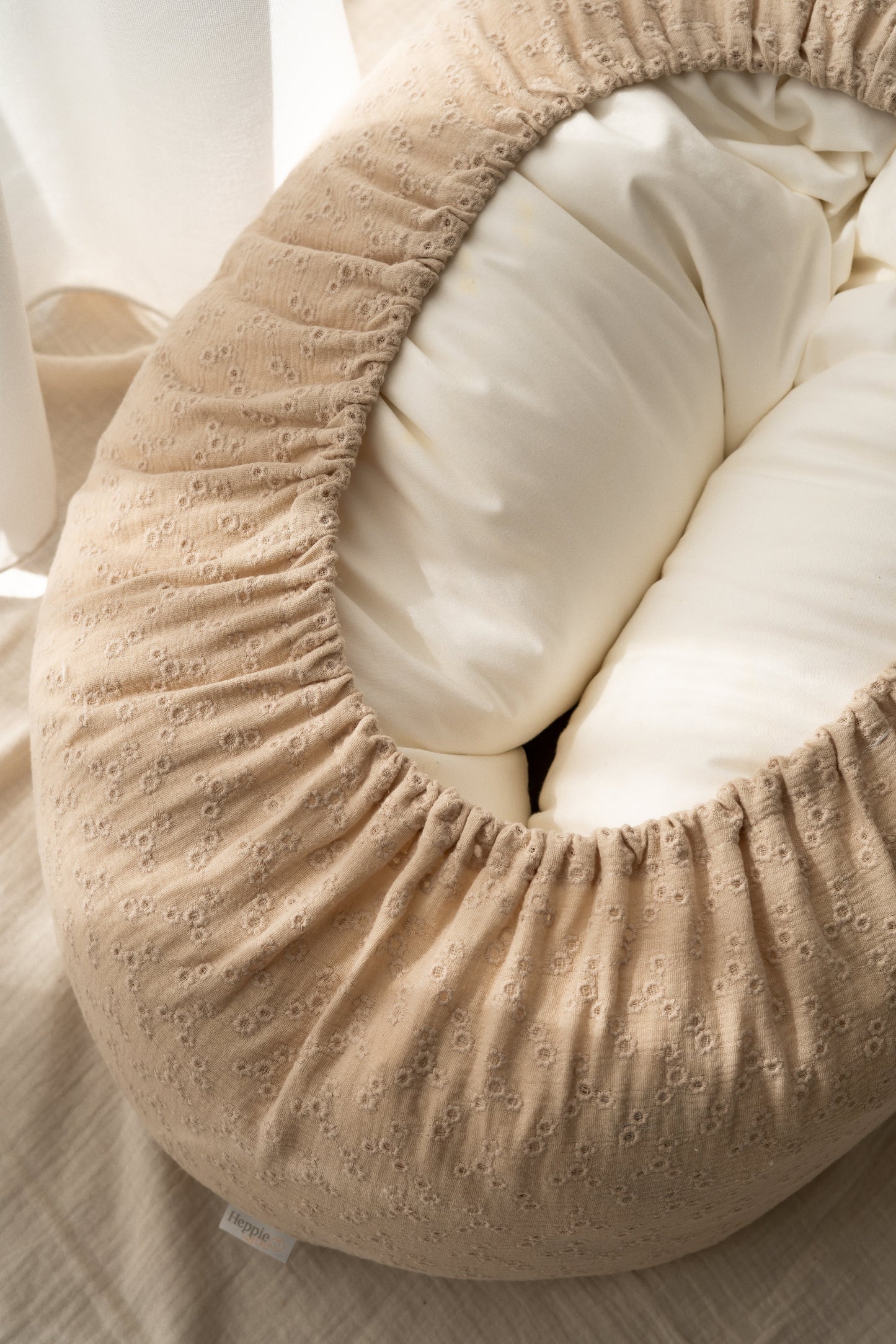 Relaxhoes Embroidery Beige (hydrofiel)