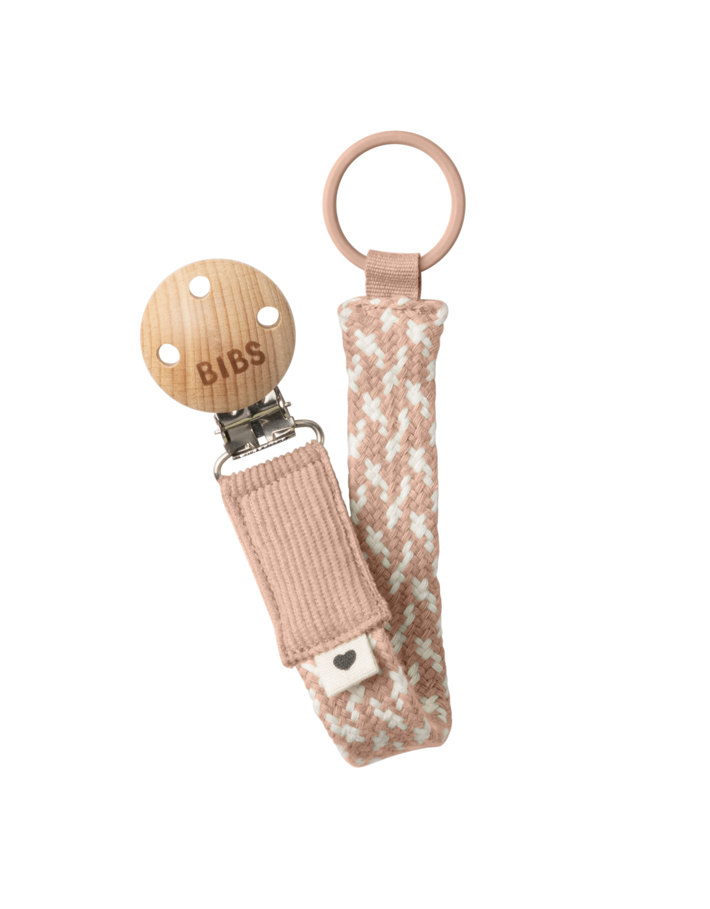 Speenkoord BIBS Blush/Ivory